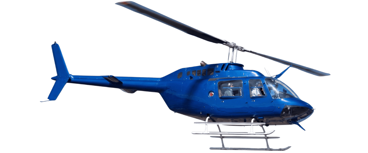 Bell 206 en vista lateral