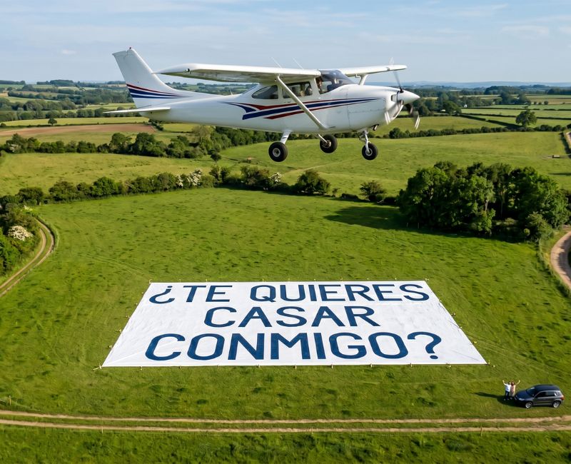 Experiencias aéreas y celebraciones en avión o helicóptero